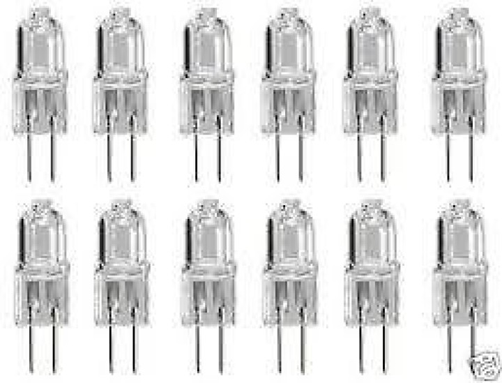 12 bombilla halógena transparente 10w 12v g4 lamp h012hq jr international - 1