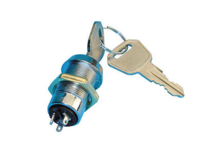 Keyswitch electric on off keyswitch with 3 pin, 2 flat keys keyswitch electric on off keyswitch with 3 pin, 2 flat keys locking 