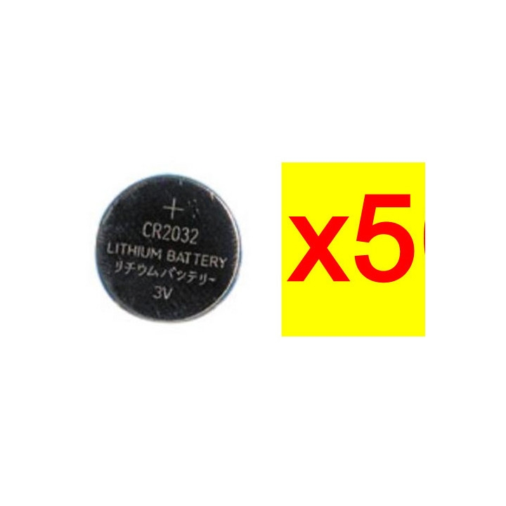 Pack Pile CR2032 - Lithium – 3V + Connecteur 