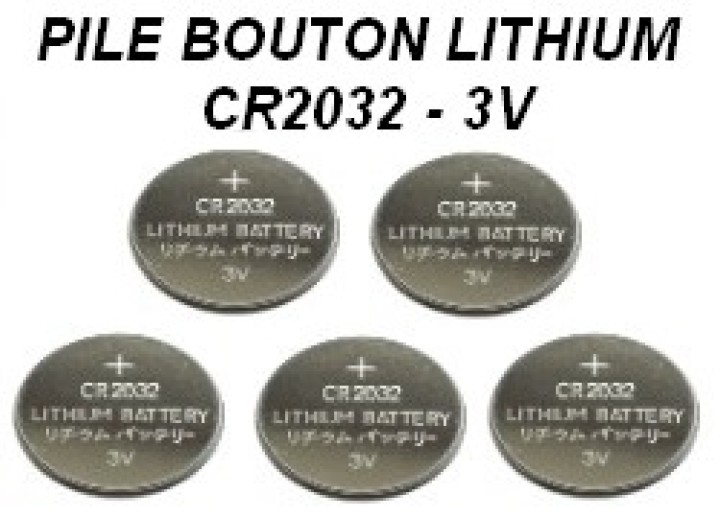 Cr2032 pila litio 3vcc cr2032 (5 pcs) 5 pilas litio konig - 1