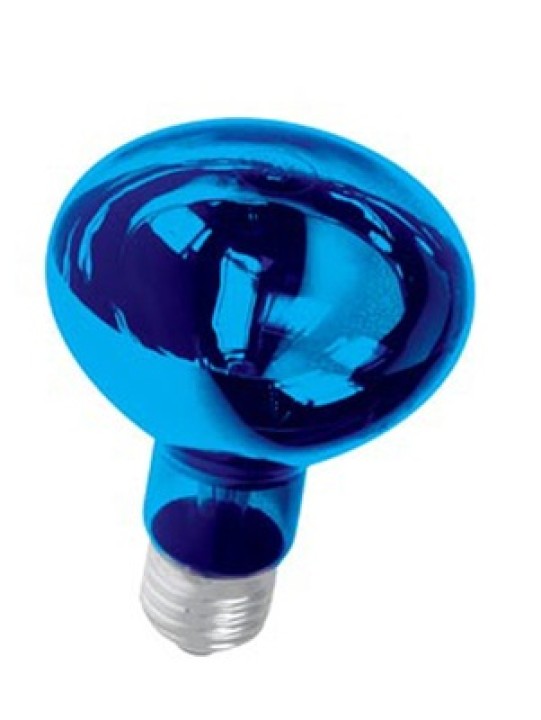 Bombilla coloreada color azul 60w info games - 1