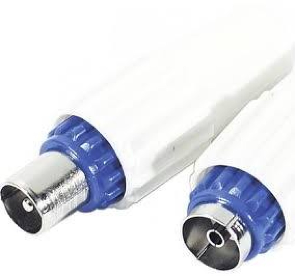 1 coaxial plug 9.5mm macho televisión + 1 conector hembra de 9,5 mm tv para la electricidad legrand - 1