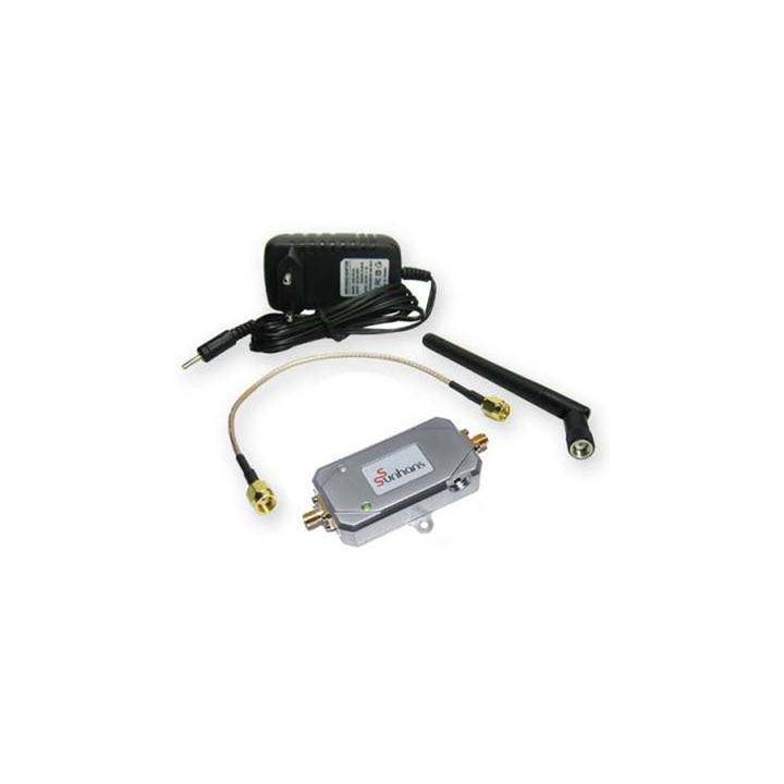Amplificador wifi 2000mw 33dbi usb repetidor 2w 2.4ghz extension senal red inalambrico ian at wb2w bob pan - 1
