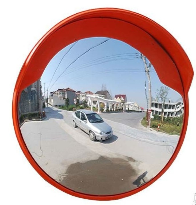Convex mirror panoramic frame pvc cap 45cm field of view of 180 ° adventure medical - 3
