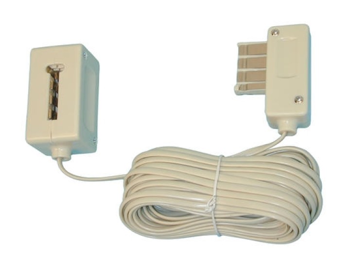 Verlangerungskabel fur telefon 10m stecker buchse 8 kontakte jr  international - 6