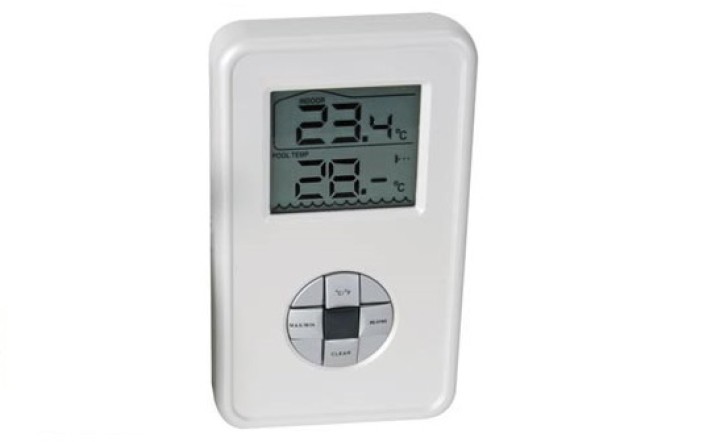 Wireless termometro radio hf piscina jacuzzi giardino stagno temperatura distanza wspt1 perel jr international - 1