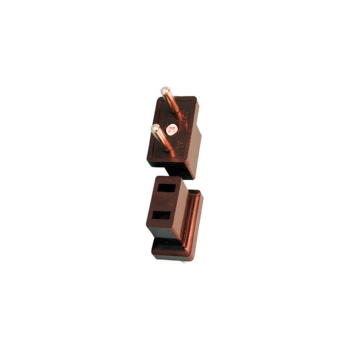 Adapter electric adapter 6a euro male adapter to american female outlet adaptors jr international - 1