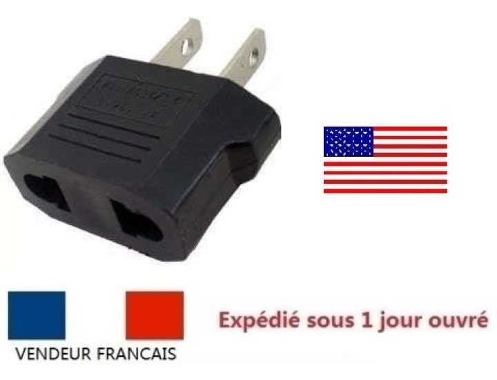 Outlet usa kanada europa konverter euro / amerikanische japan usa reise-adapter jr international - 1