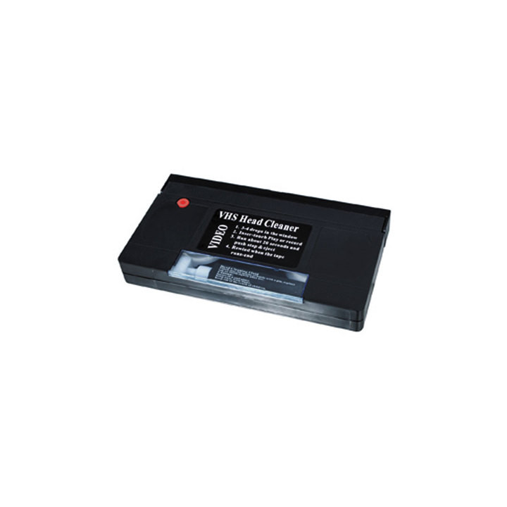 Cassette nettoyage vhs k7 magnetoscope video clp-020 nettoie contact bande