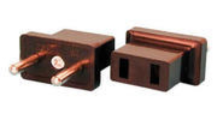 Adattatore elettrico 6a maschio europeo verso femmina americana wl 031 presa adattatrice jr international - 1