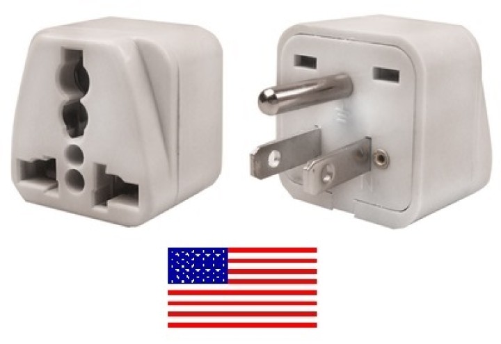 Adaptador electrico 6a macho americano a hembra euro universal adaptadores conectores adaptadores adaptador convertidor jr inter