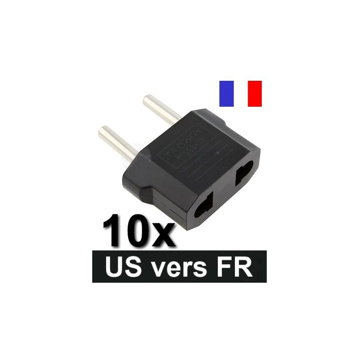 10 asia eléctrico enchufe adaptador convertidor de ee.uu. al euro japón china viajes ee.uu. jr international - 1