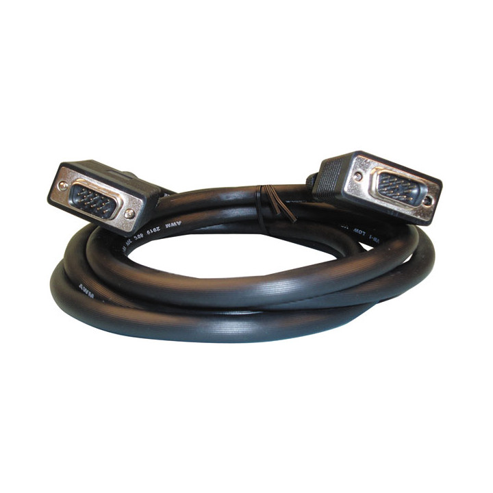 Monitor cable hd subd15 male hd subd15 male 2m velleman - 1