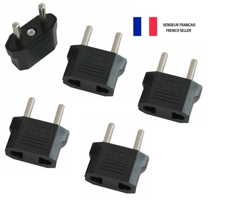 5 asia eléctrico enchufe adaptador convertidor de ee.uu. al euro japón china viajes ee.uu. jr international - 1