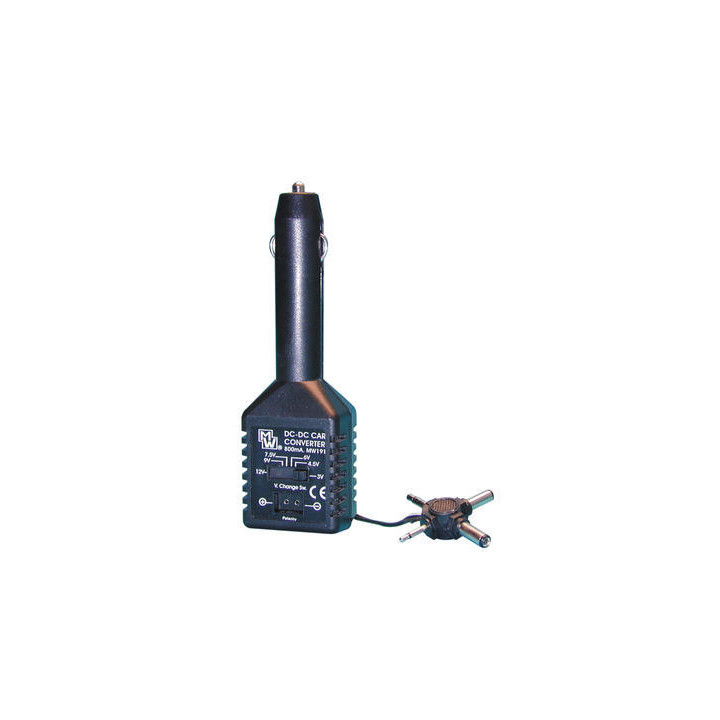 Stromversorgung + stromanschluss zigarettenanzunder elektrische stromversorgung 3 12vdc 0.8a konig - 1