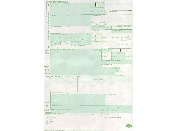Custom charges document >5000f jr international - 1