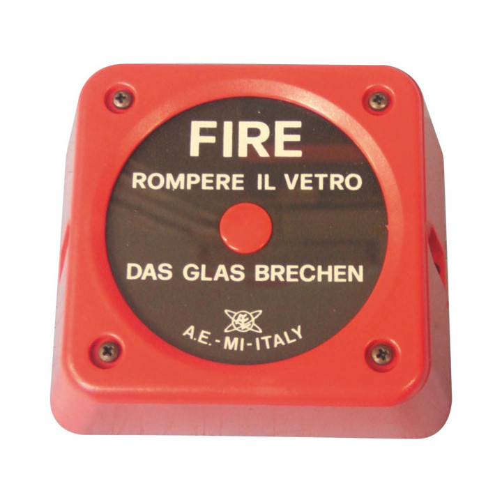 Scatola da infrangere (gdbg in opzione) allarme incendio detezione incendio ae bg20 jr international - 1