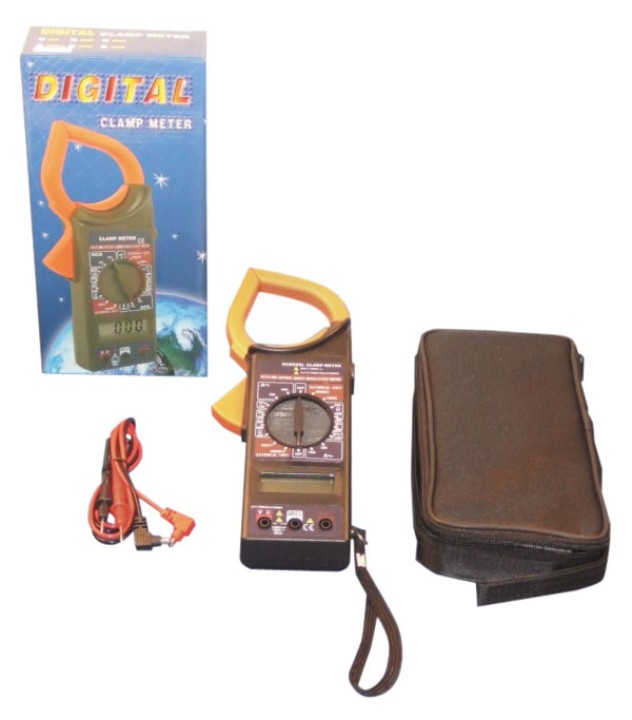 Pinza amperimetrica dcm266l 1000vcc 750vca pinza mandibula mide corriendo intensidad velleman - 1