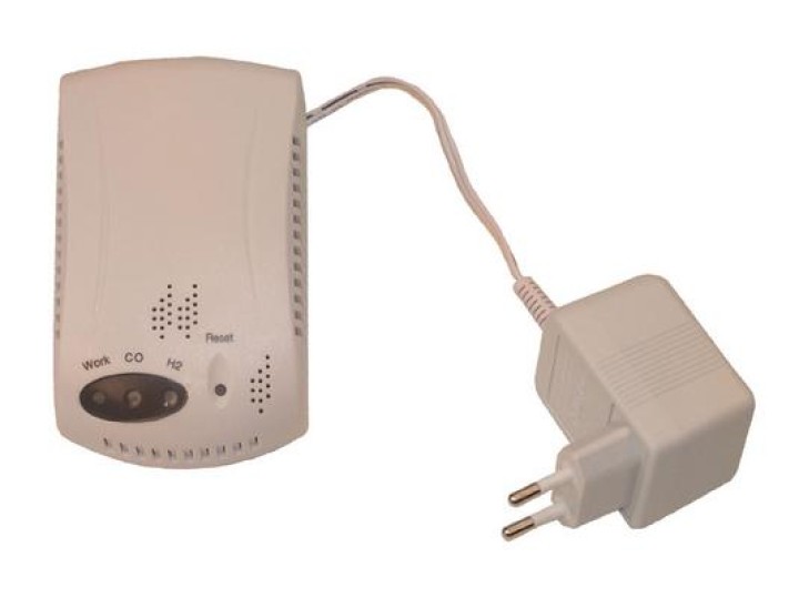 Rivelatore ossido carbonio co 220vca+buzzer detettore jr international - 3