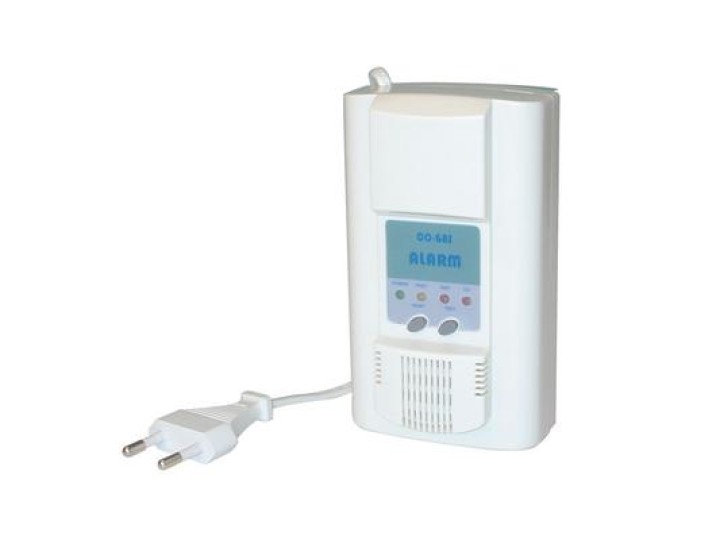 Detector monoxido de carbonato co 220 vca + zumbador on deteccion alarma gas inodoro jr international - 2