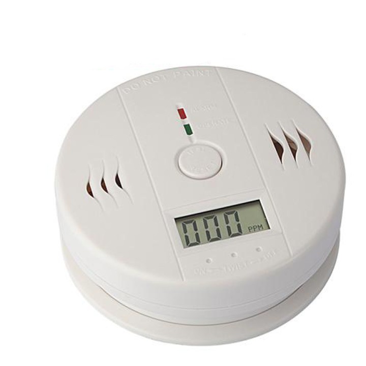 Autonomous sensor carbon monoxide detector co 9v en50291 type b odorless gas detection alarm buzzer jr international - 2