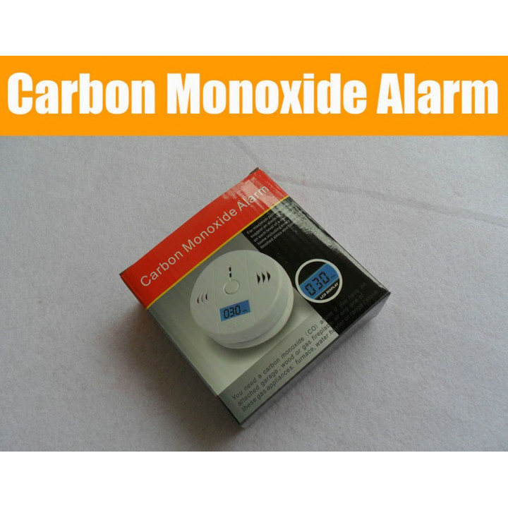 Autonomous sensor carbon monoxide detector co 9v en50291 type b odorless gas detection alarm buzzer jr international - 3