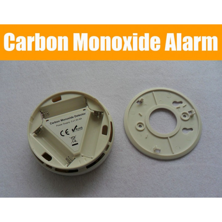 Autonomous sensor carbon monoxide detector co 9v en50291 type b odorless gas detection alarm buzzer jr international - 5