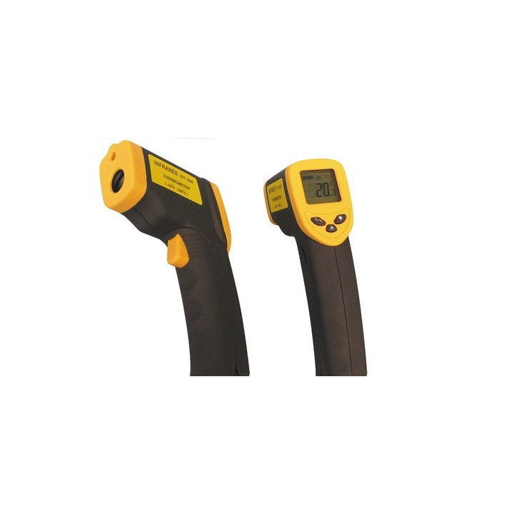 Non contact ir infrared digital thermometer with laser velleman - 1