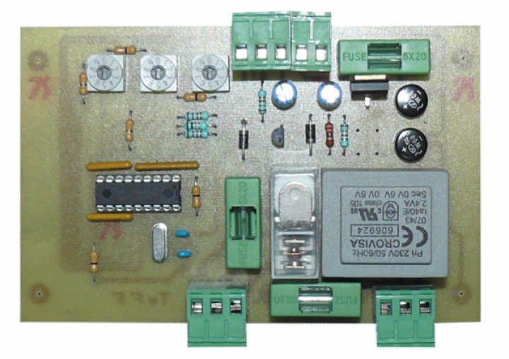 Mappa sequencer timer lampeggio del flash 230vac/9v un 24v ac dc 10a scatola relè abs jr international - 1