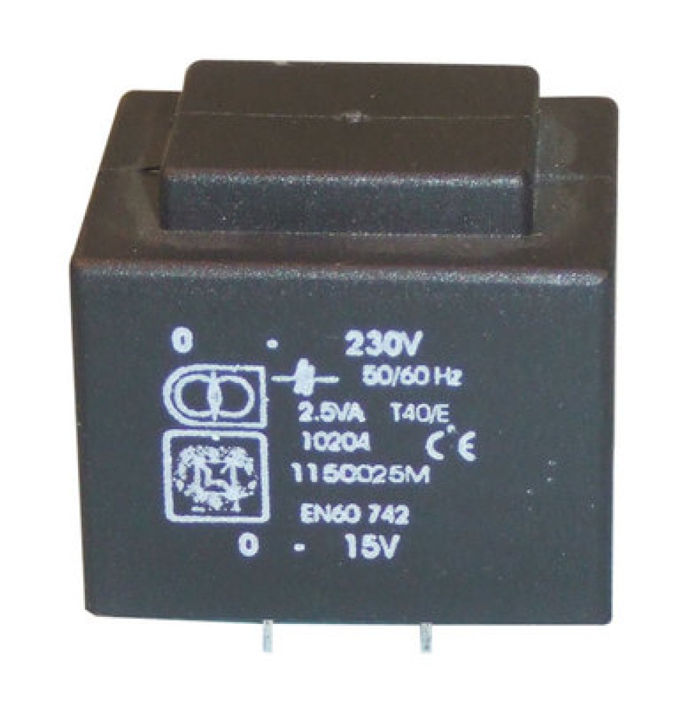 Transformador 15v moule 2.5 va velleman - 1