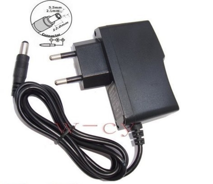 Power adapter 110v 220v to 15v 0.5a 0.8a 1a 2.1mm jack 5.5x converter power supply toshiba - 1