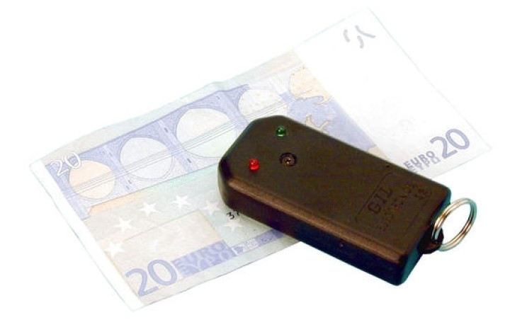 Geldscheinprufer mit batterie kleines modell geldscheintester geldscheinprufgerat geldscheinprufgerat jr international - 1