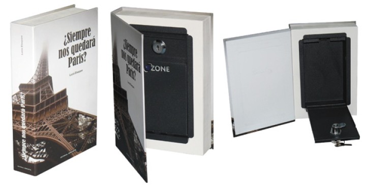 Cassaforte di sicurezza nascosta in un valore di gioielli di protezione book bs-001 jr international - 2
