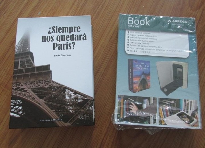 Cassaforte di sicurezza nascosta in un valore di gioielli di protezione book bs-001 jr international - 1