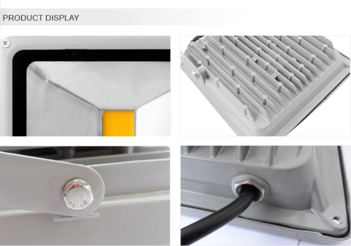 Proiettore 30w smd luce spot led fredda 220v bianco 110v ip66 lampada esterna impermeabile jr international - 6