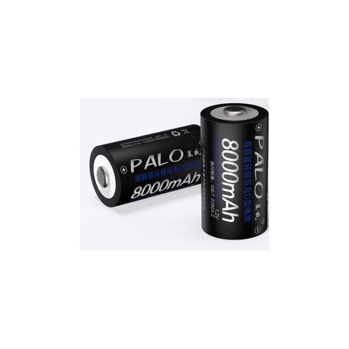 Bateria recargable 1.2vcc 2500ma r20d (las 2 baterias ) pila seca pilas accu velleman - 6