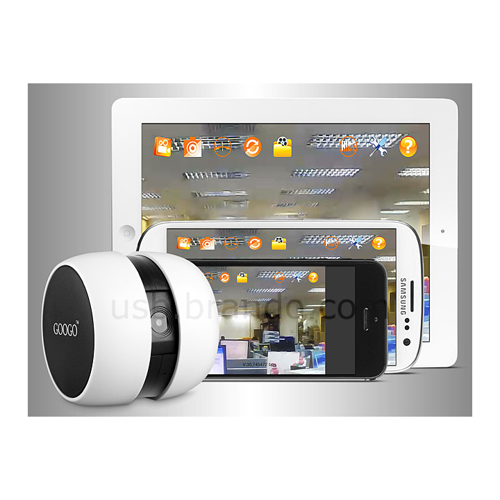 Wifi -ip-kamera motorisierte googo wireless farb-video- überwachungsfern iphone hp - 7