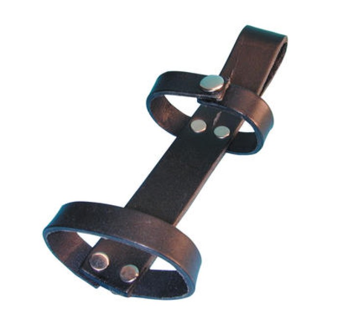 Trager fur hand metalldetektor dfpr um an den gurtel aufzuhangen aus leder zubehor fur hand metalldetektor jr international - 1