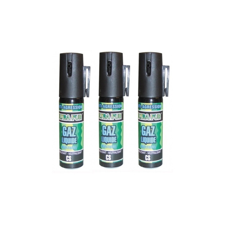 3 spray gas paralizzante bomboletta lacrimogena cs x 2% 25ml modello piccolo spray anti agressione jr international - 2