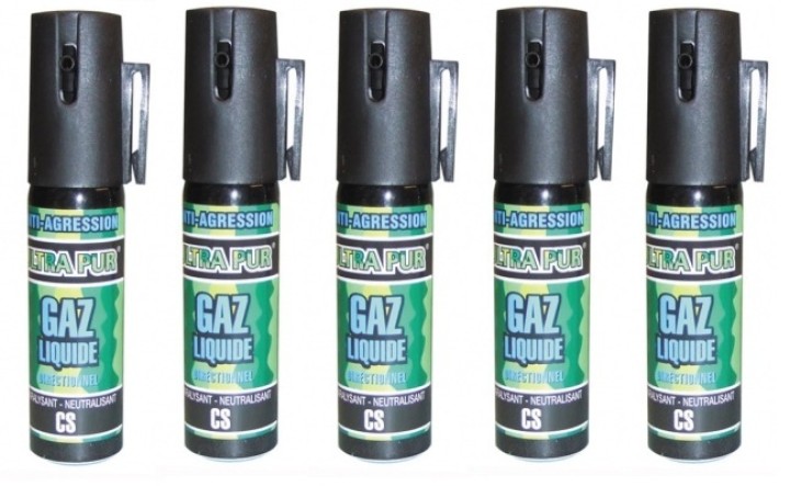 5 spray gas paralizzante bomboletta lacrimogena cs x 2% 25ml modello piccolo spray anti agressione jr international - 2