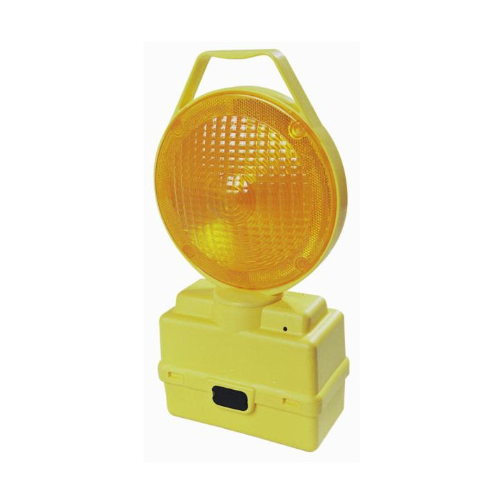 6v lantern lamp amber site 2 leds light lighting secour road safety as-9801 jr international - 1