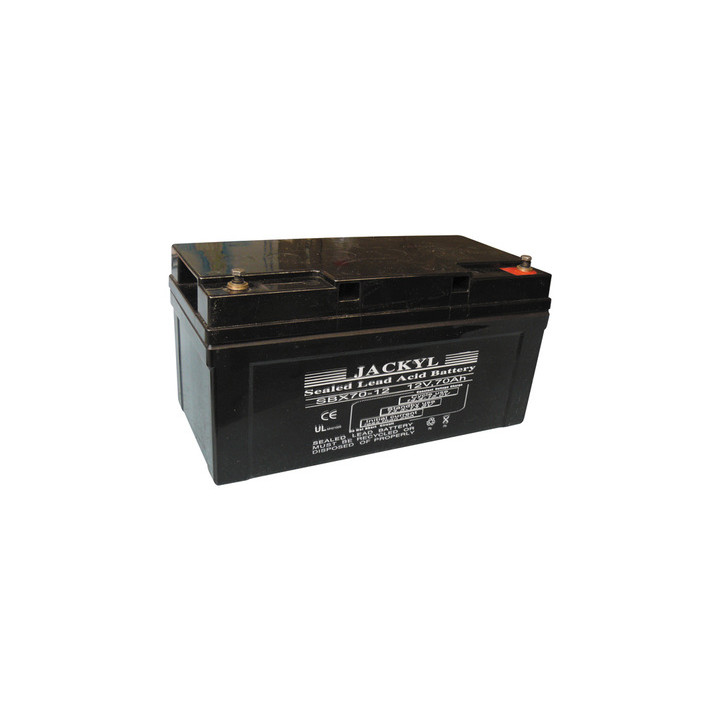 Bateria recargable 12v 70ah pilas secas recargables bateria seca recargable alimentaciones acumuladores ultracell - 1