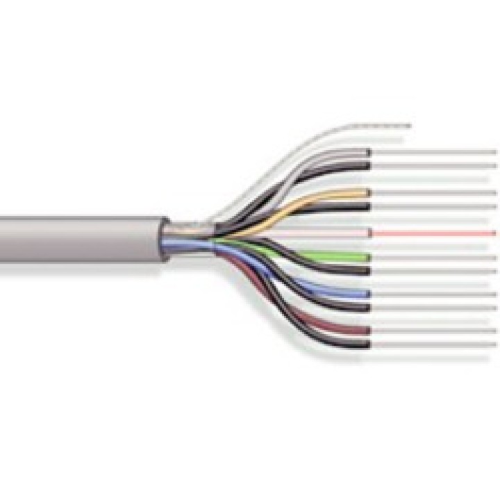 Pares de rodillos de cable 100 m 3 ø 4,4 mm rígida teléfono redonda gris tipo syt1 3p awg24 fisyt13p jr international - 1
