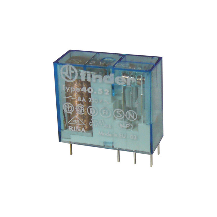 Finderrelais serie 40 12vdc 8a (5mm) finder - 1