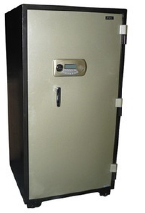 Cassaforte ignifuga a codice + chiave 71x136x64cm 342kg armadio metallo ignifugo custodia valori preziosi jr international - 3