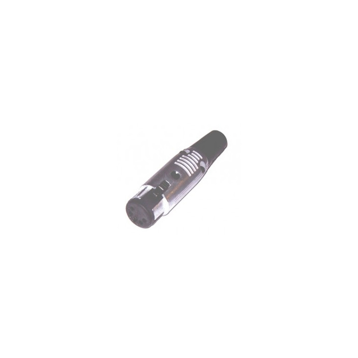 Xlr cord plug nickel metal poles 5 co2005 cen - 1