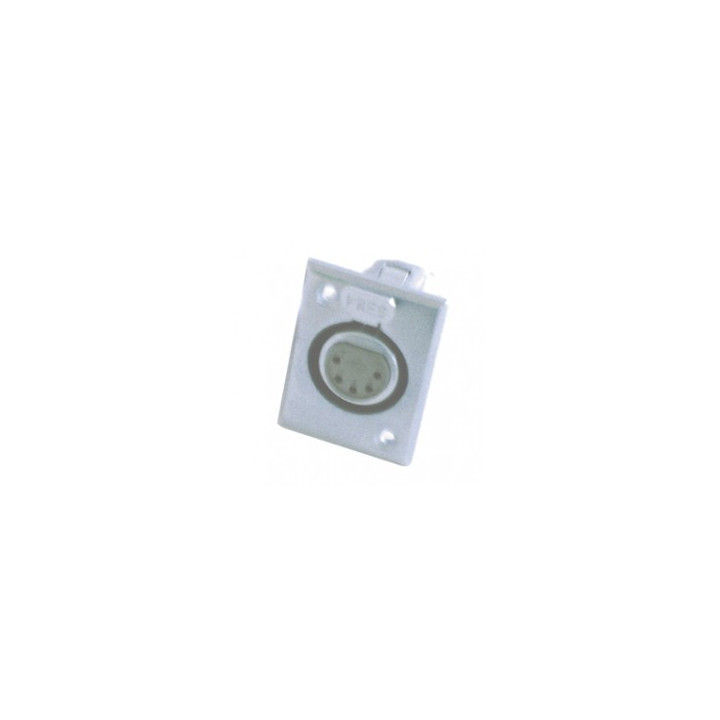 Xlr female xlr plug 5-pole base frame co2025 cen - 1