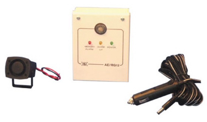 Pack detector gas leak alarm siren 12v methane propane butane ether fuel lpg acétylèn flammex - 1