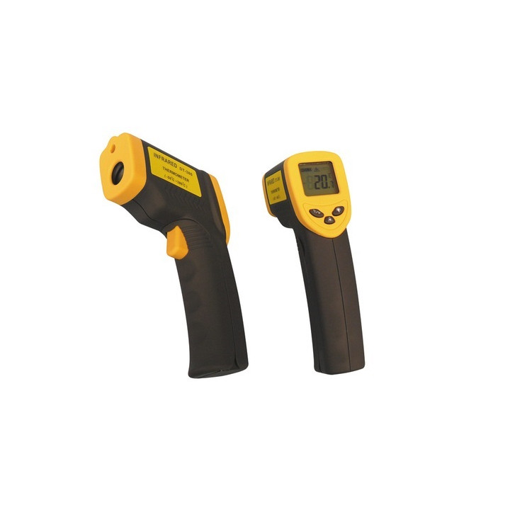 Non contact ir infrared digital thermometer with laser velleman - 2