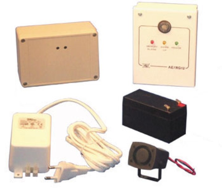 Pack detector gas leak alarm 220v nf no ether fuel methane propane butane lpg acétylèn jablotron - 1